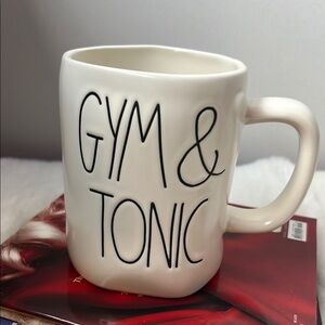 RAE DUNN Gym & tonic coffee mug